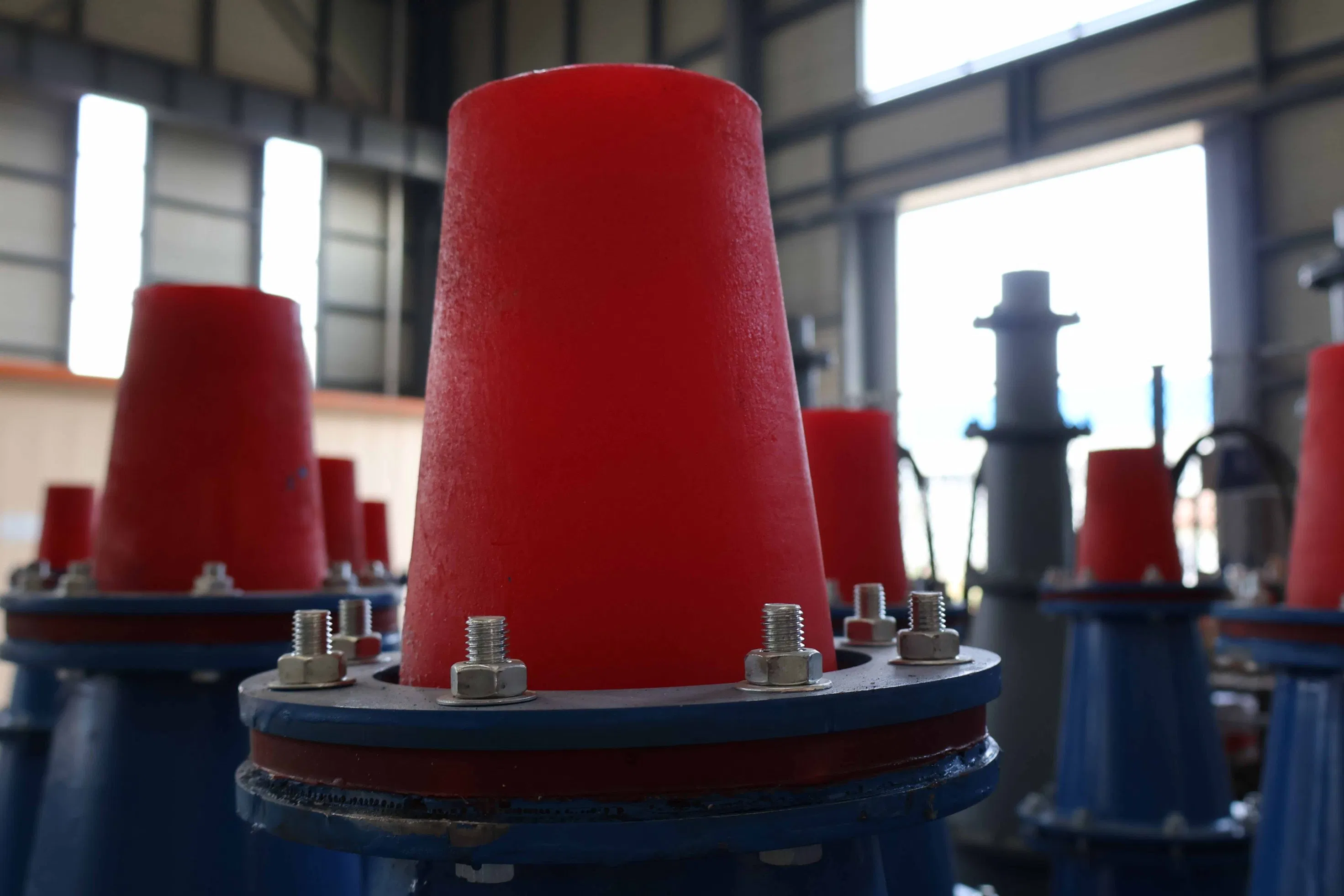 High-Strength Carbon Steel Cyclone Separator with Rubber Liner for Coal Mine Processing Factory Price Wholesale