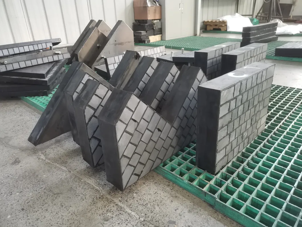 Ceramic Rubber Composite Wear Liner