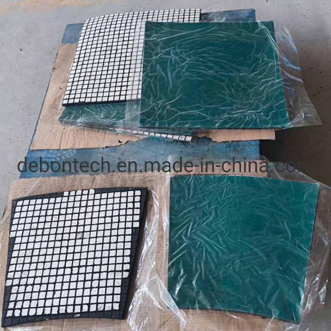 Chute Wear Liner Rubber Backed and Ceramic Composite Sheet