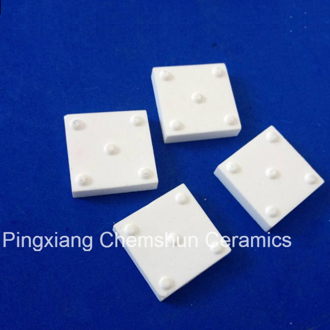 Alumina Oxide Ceramic Pulley Lagging Tile Lining (20*30*9+1 mm)