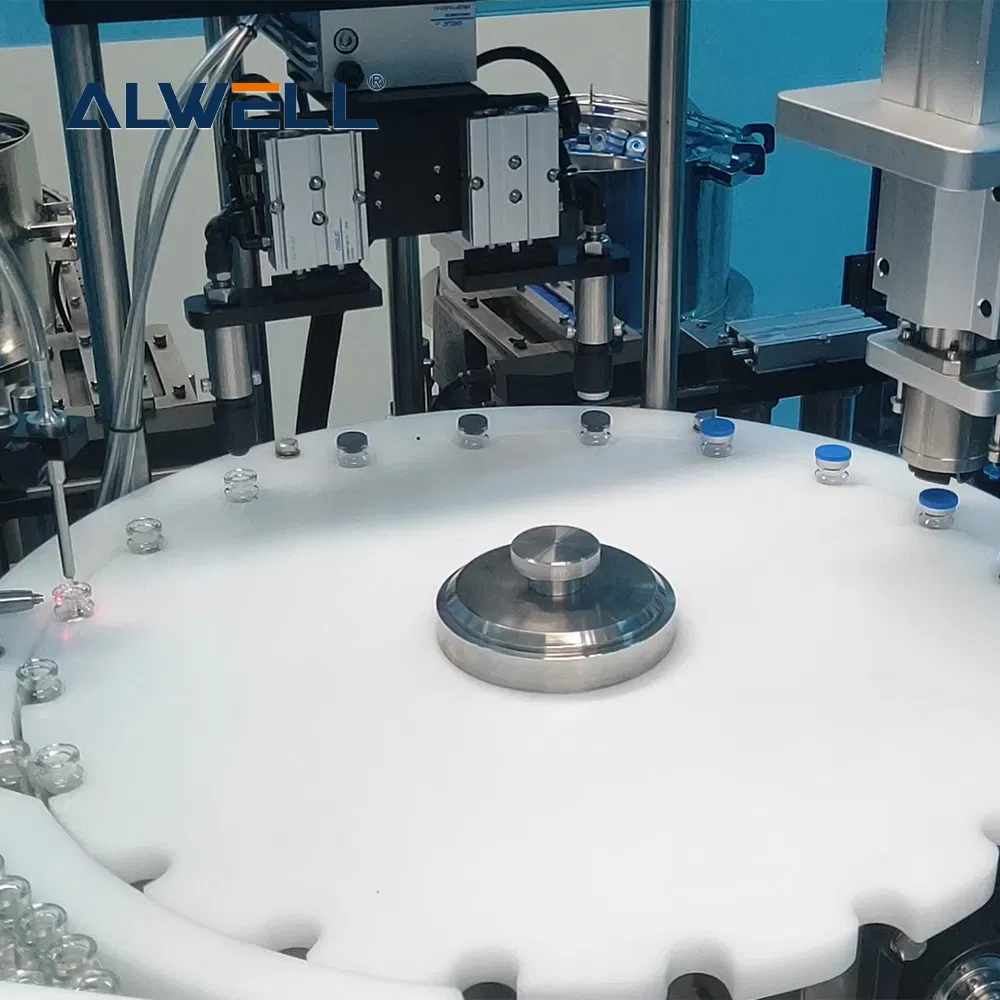 Glass Bottle Vial Washing Sealing and Capping Powder Filling Machine