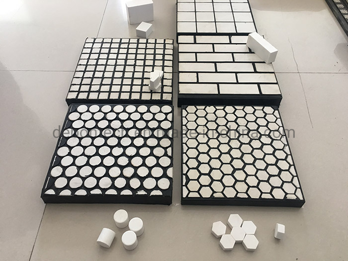 Ceramic Rubber Wear Lining Plate Rubber Ceramic Composite Wear Liner