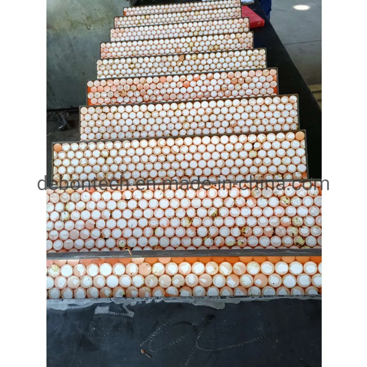 Steel Backed Rubber Ceramic Embedded Composite Wear Liner Plate Panel Lining for Chute