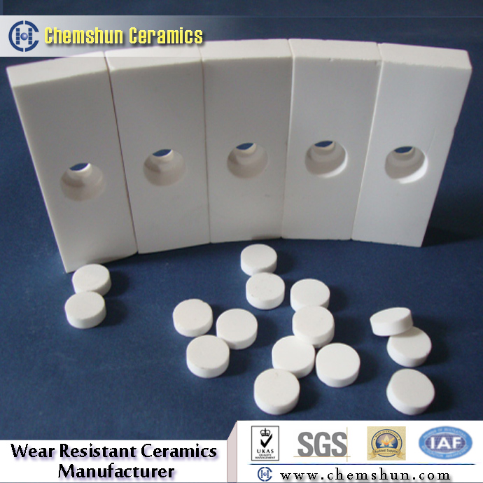 Abrasion Resistant Alumina Oxide Ceramic Lined Hopper