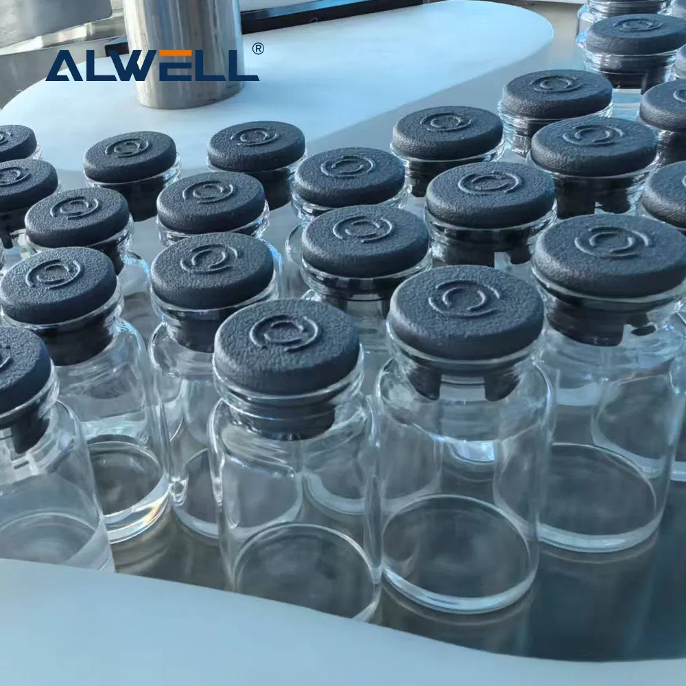Full Automatic 1-10ml Filling Capping Machine, Lab Vial Filling and Capping Machine with Cap Feeder
