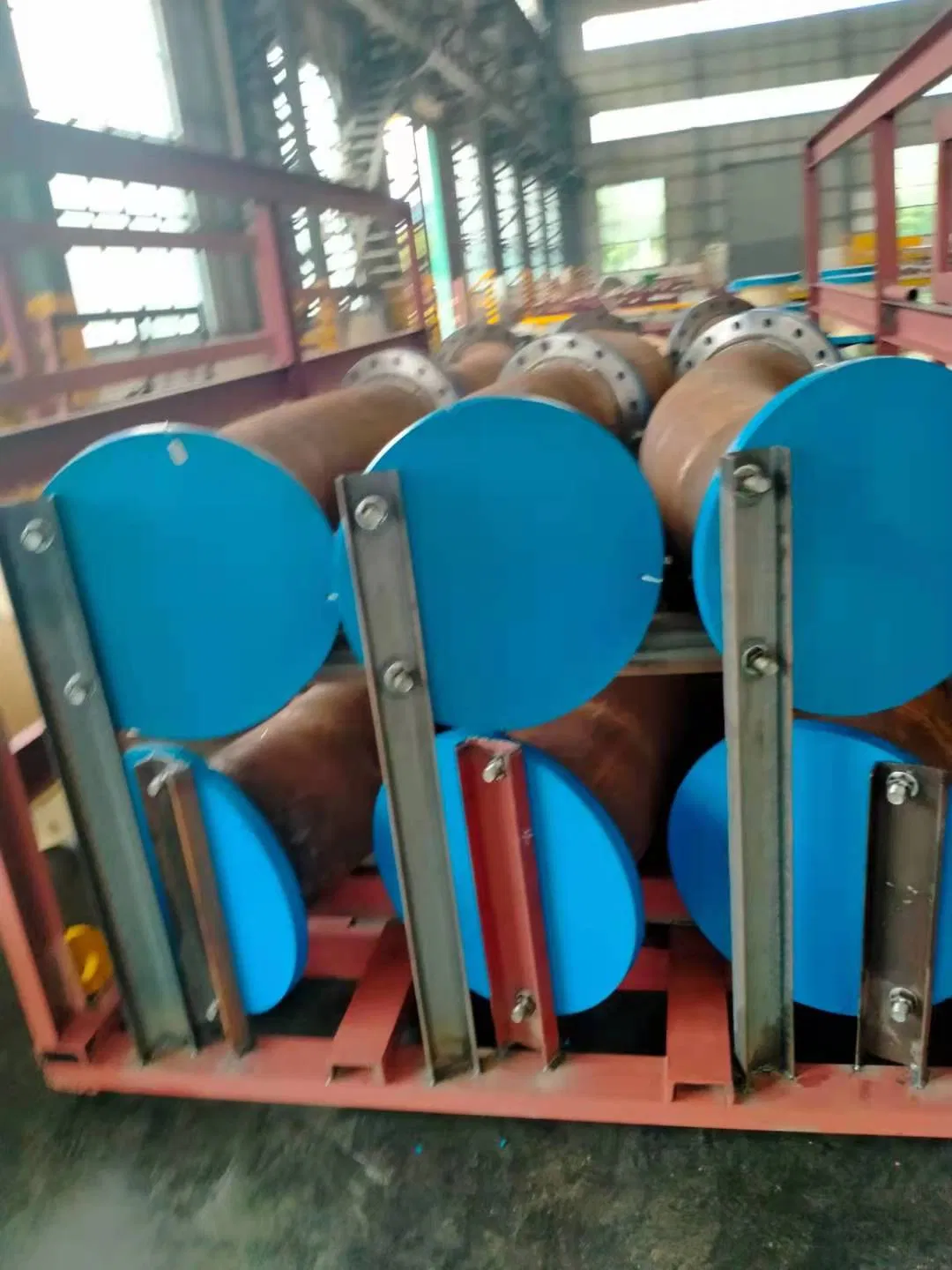 Power Plant Boiler Powder System Piping Steel Lined Ceramic Pipe