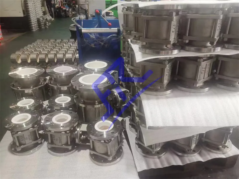 Ceramic Lined Ball Valve