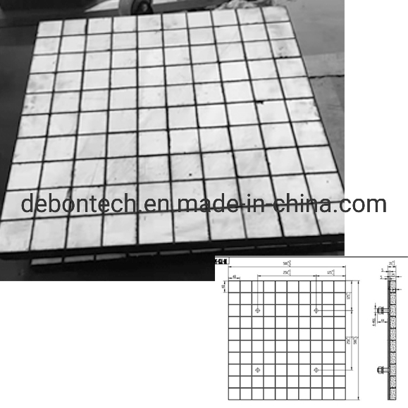 Wear Resistant Ceramic Rubber Liner Plate for Chute