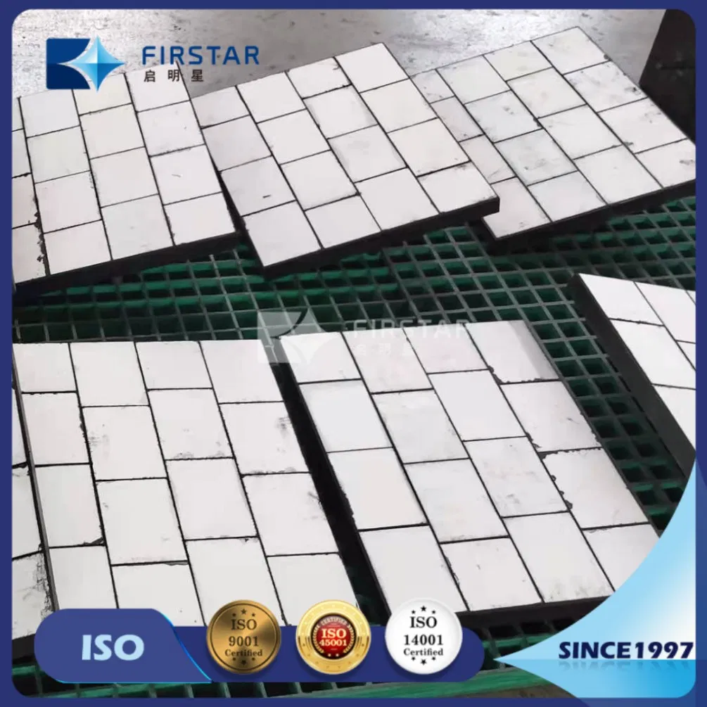 China Factory Ceramic Cylinder Embeded Rubber Composite Liner