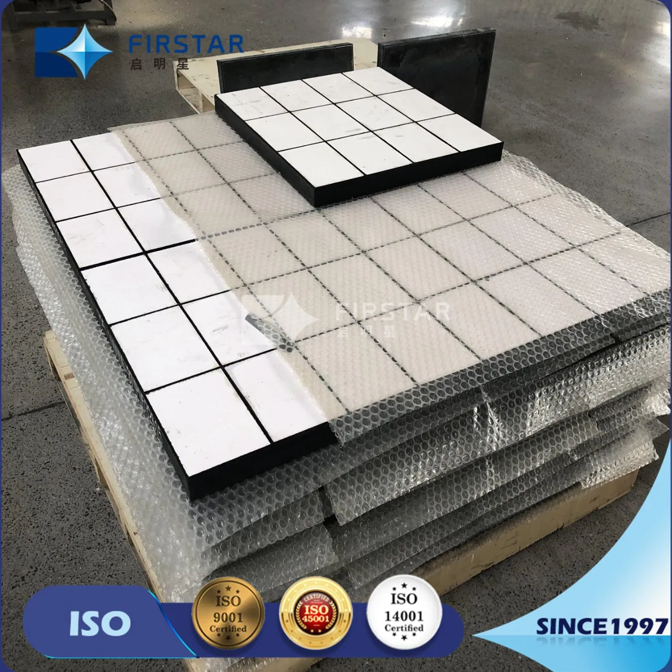 Mining Ceramics Wear Resistant Rubber Backed Ceramic Lining /Anti Wear Ceramic Liner