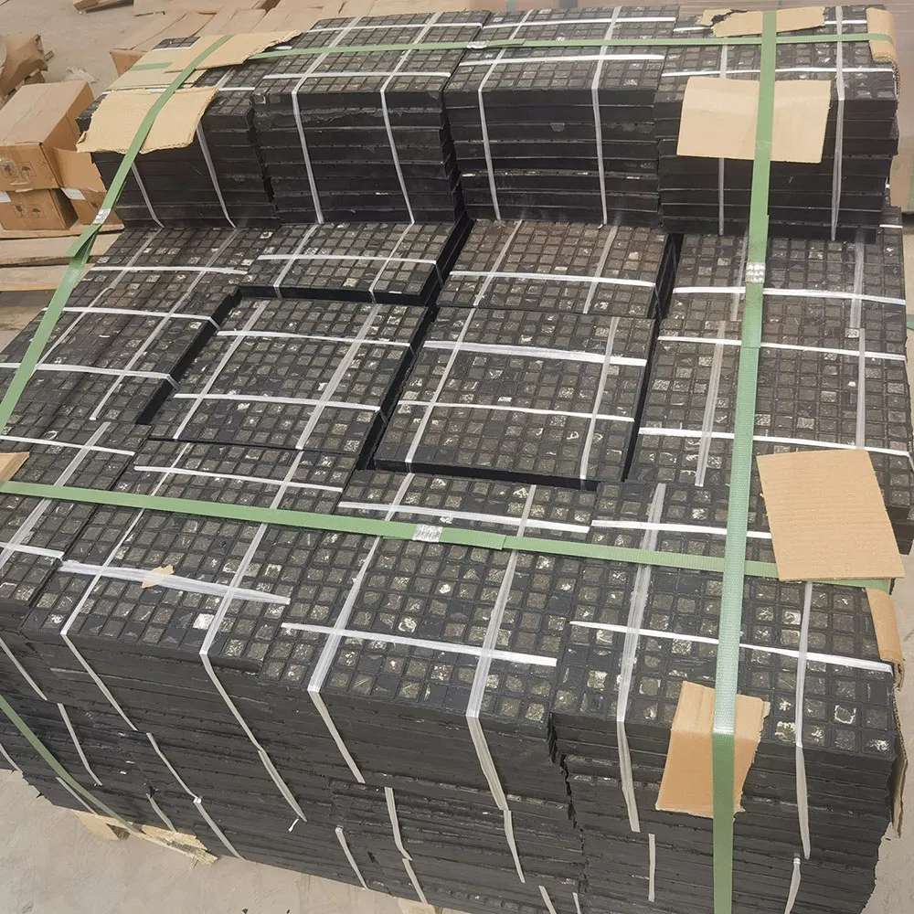 Steel Backed 92% Alumina Ceramic Hole Tiles for Chute Abrasion Resistant Liners