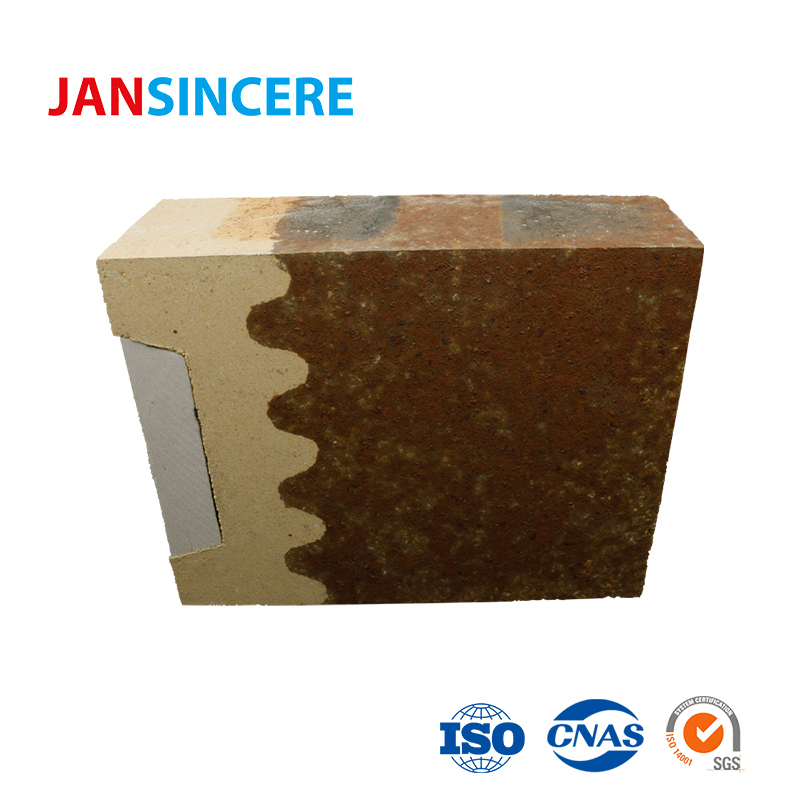 Anti Peeling Wear Resistance Silica Mullite Composite Brick Silicone Mullite Refractory Brick