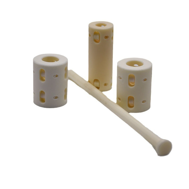 Reaction-Bonded Zro2 Thermocouple Tubes - 30% Cost Saving Vs Sintered Grade (1600° C)