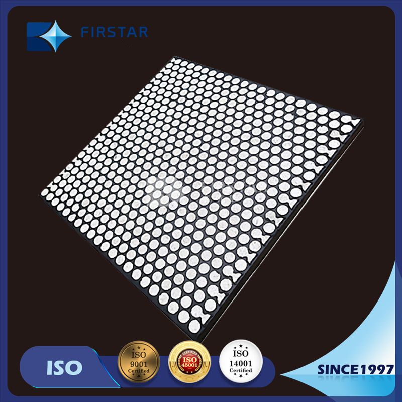 Manufacturer of Rubber Backed Ceramic Wear Liner Made by Alumina Cylinder Ceramic for Chute Wear and Impact Lining