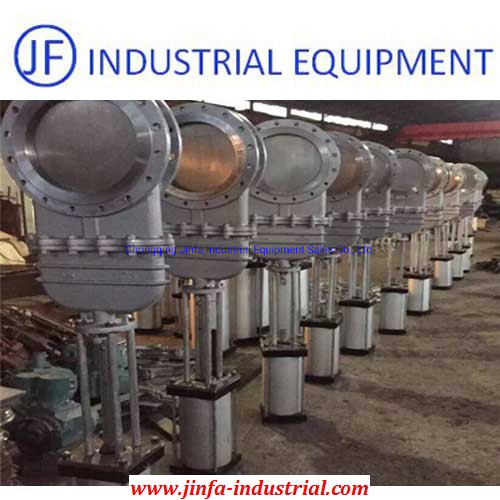 DN300 Manual Operate Ceramic Lined Knife Gate Valve
