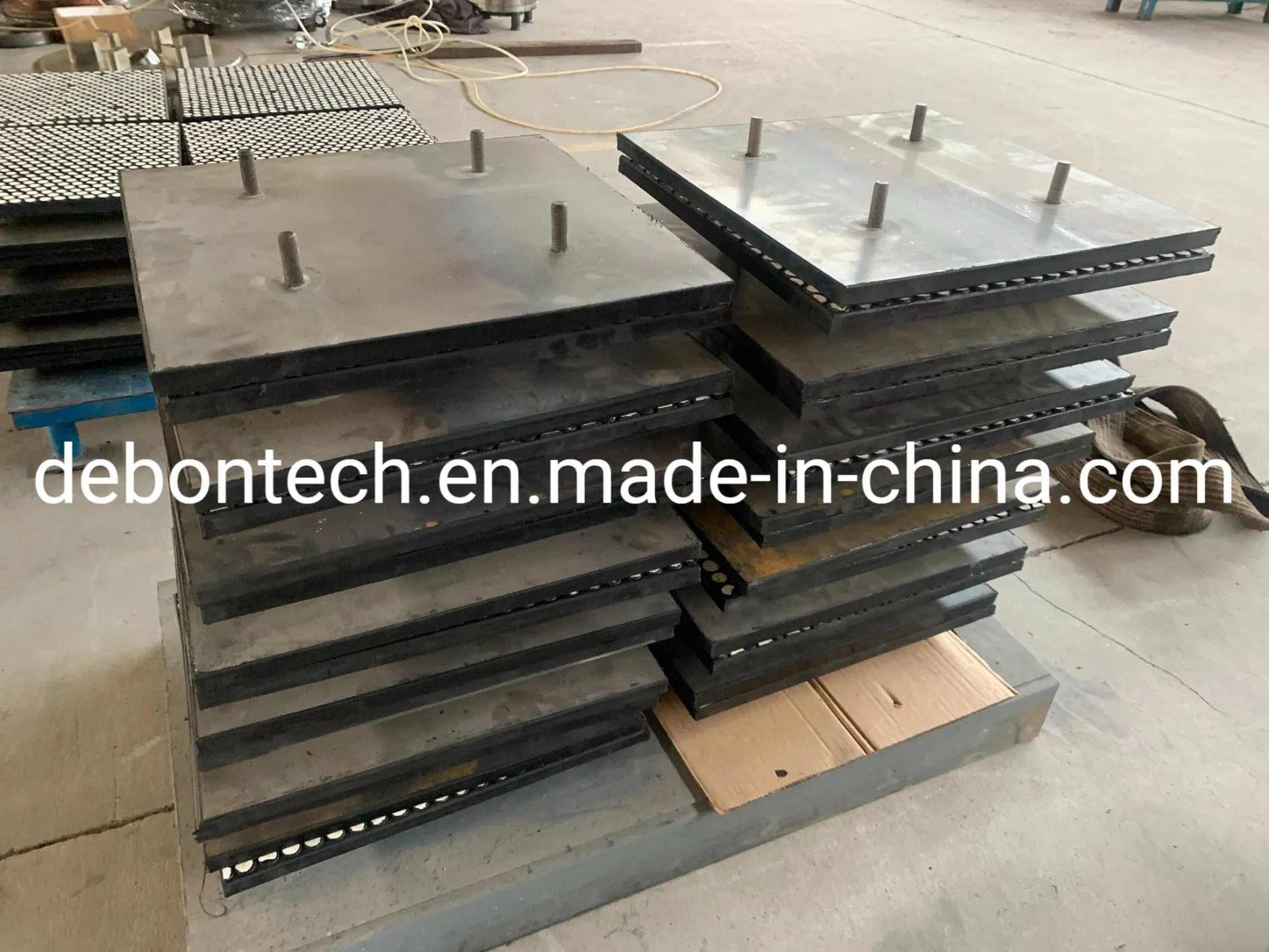 Steel Backed Composite Ceramic Wear Liners Protect Conveyor Transfer Chute