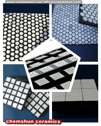 Ceramic Wear Liner Tile