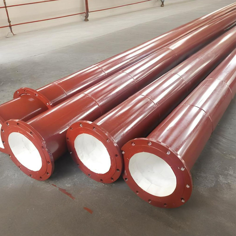 High Wear-Resistant Ceramic Lined Steel Pipes for Converying Pipeline System Ceramic Pipes