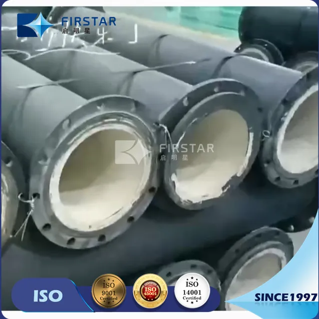 Ceramic Tile Lined Elbows