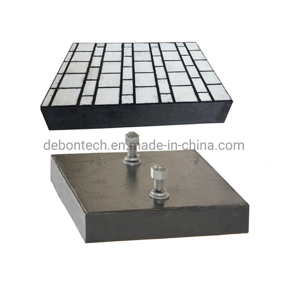 Steel Backing Plates Ceramic Rubber Composite Wear Liner
