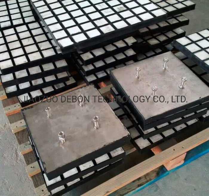 Wear Resistant Liner Composite Rubber Ceramic Wear Plate