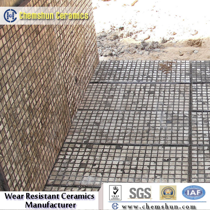 Ceramic Chute Liner with High Quality Alumina Ceramic Properties