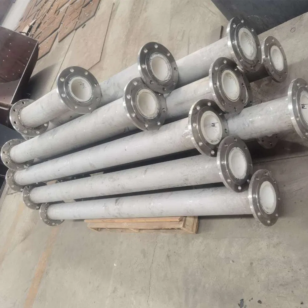 Long Life Ceramic Lined Carbon Steel Seamless Elbow Bend Pipe for Abrasive Mining Applications