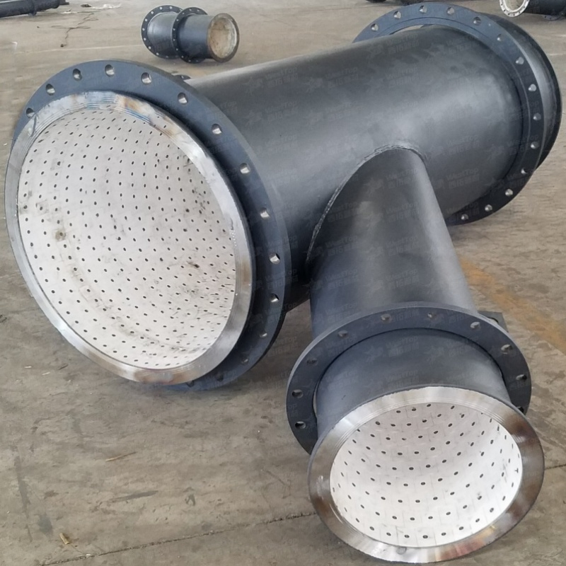 OEM Factory Customized Bolt-Welded Alumina Ceramic Tile Lined Stainless Steel Pipe