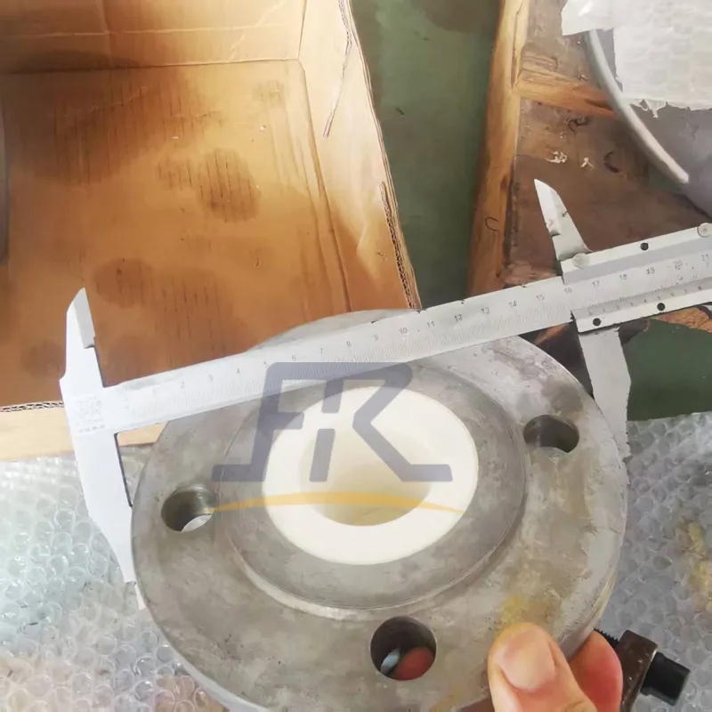 Ceramic Lined Ball Valve Detail