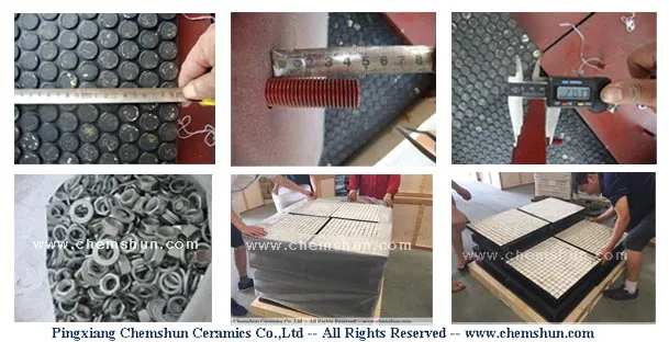 Rubber Ceramic Wear Plates