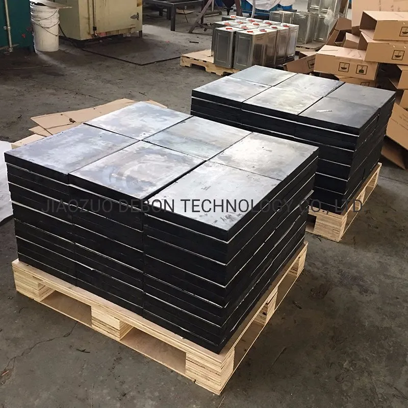 Rubber composite liner plate