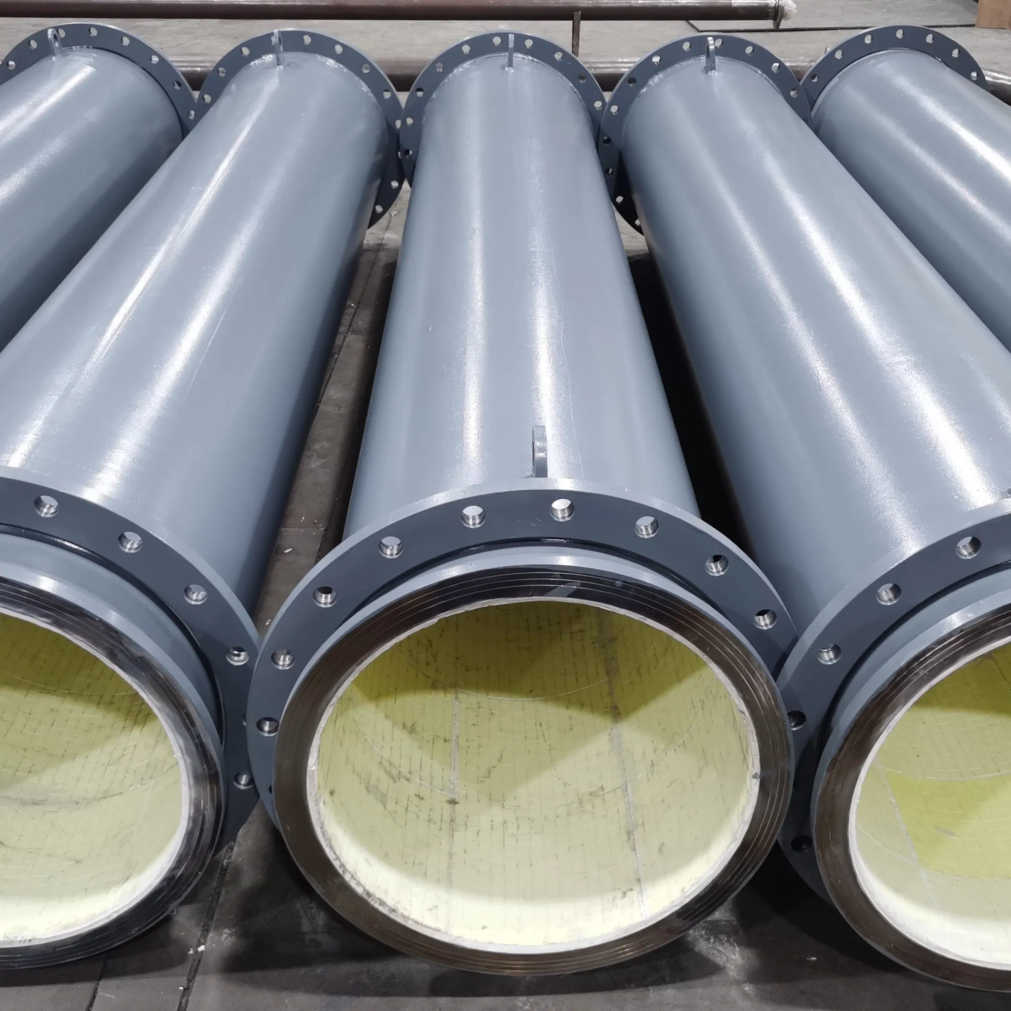 Thermal Power Plant Use Customized Alumina Ceramic Lined Anti-Wear Stainless Steel Pipe