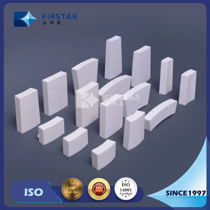 Zibo Qimingxing Advanced Wear-Resistant High Alumina Ceramic Lining Tiles