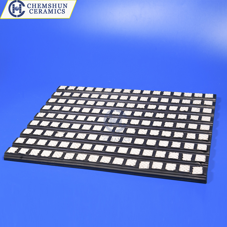 Alumina Ceramic Lining Tile as Mining Cement Plant Wear Liner Plate