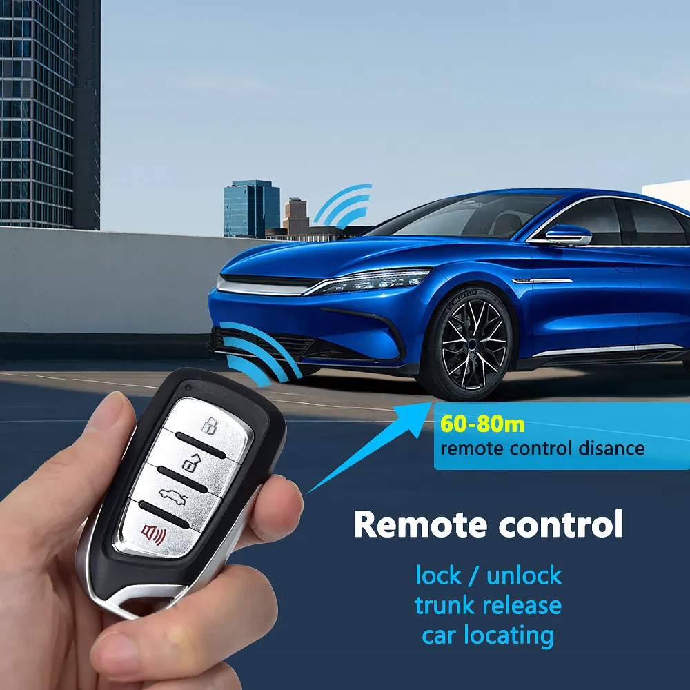 Universal 12V Car Remote Central Door Locking Kit Waterproof Controller Keyless Entry Alarm System for African Market