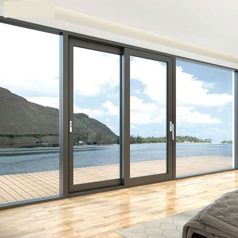 German Engineered Lift Operation Energy Efficient Thermal Aluminum Sliding Door System
