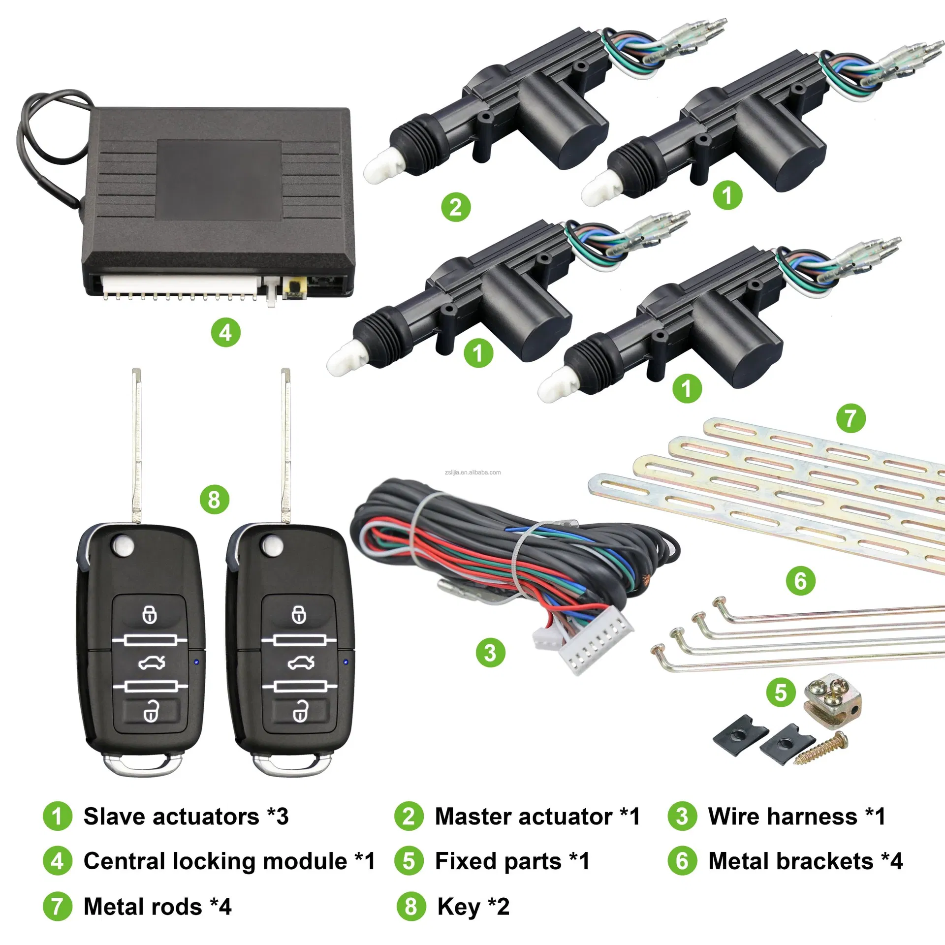 Central Lock System Detail 1