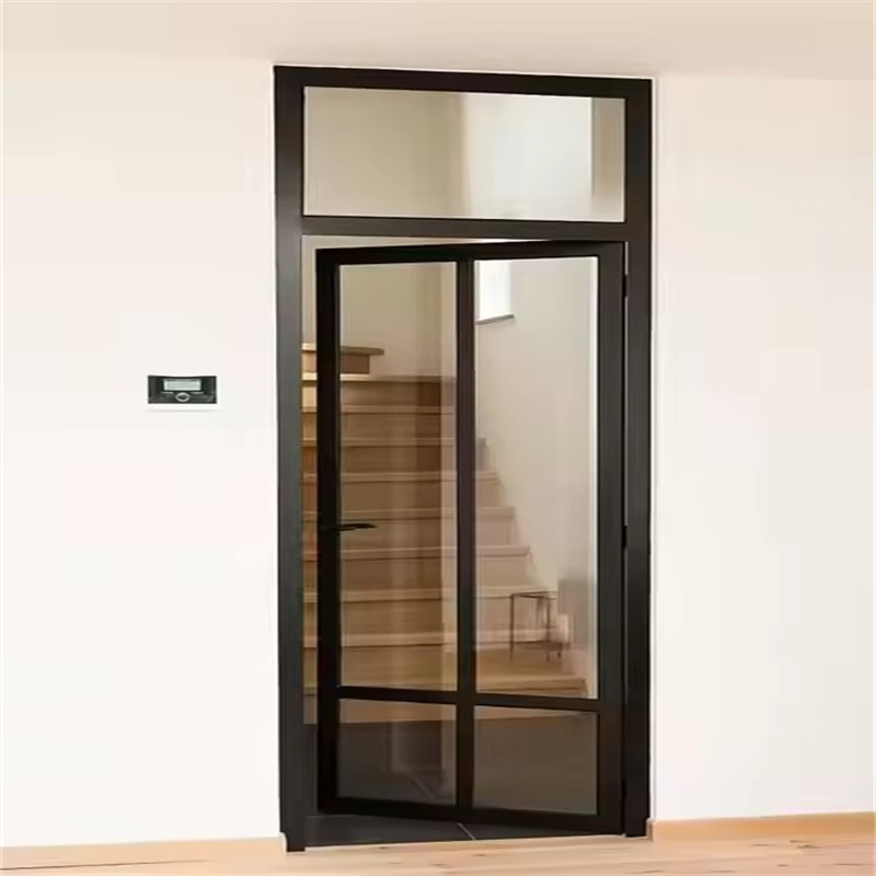 Energy Efficient Double Glass Folding Door for Residential Aluminum Entrance Systems