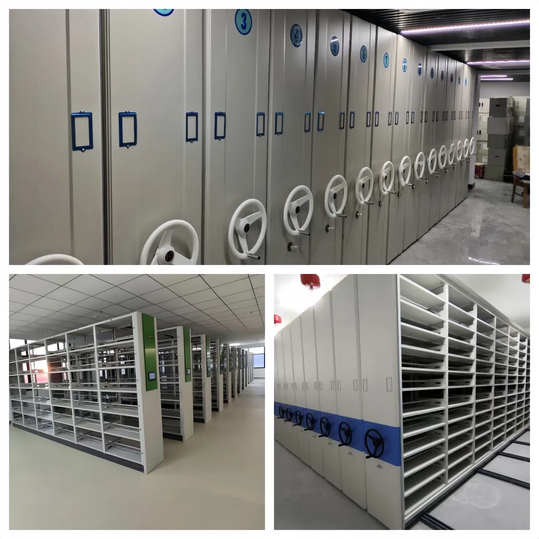 Sustainable Mobile Shelving Systems for Organized Compact Spaces Energy-Efficient Shelf Mobile Shelving Shelf Compact Storage Shelf