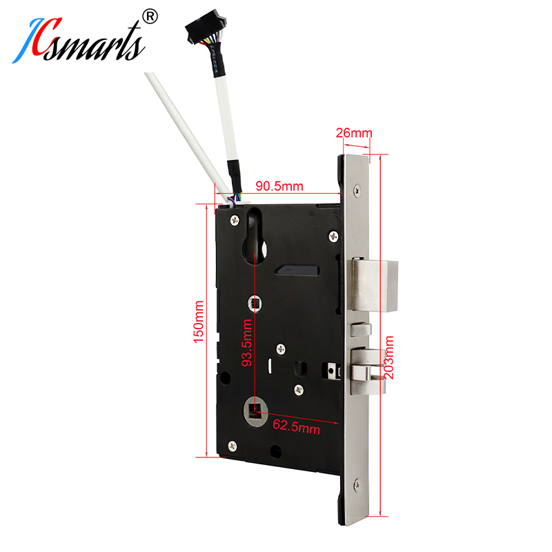 Keyless Entry Hotel Electronic Smart Lock with RFID Access System