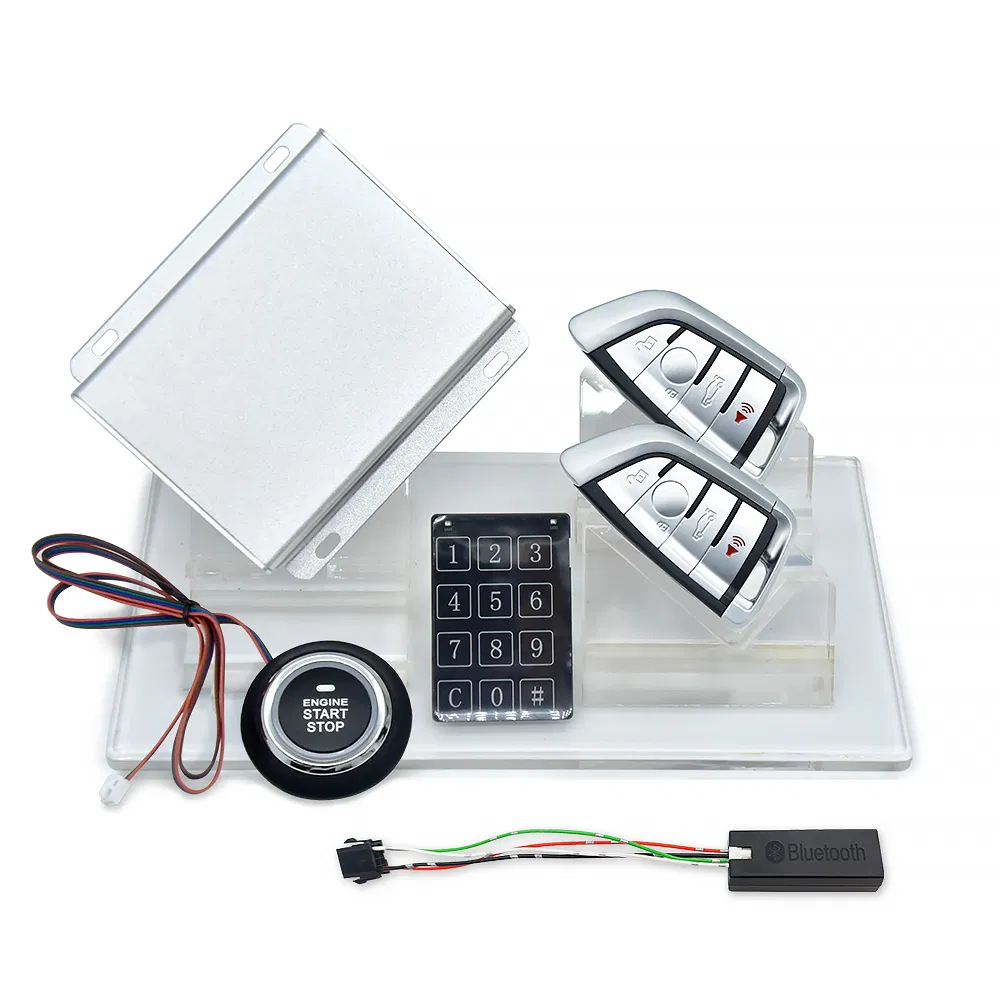Bluetooth Pke Engine Start Stop Handsfree Keyless Alarm Systems