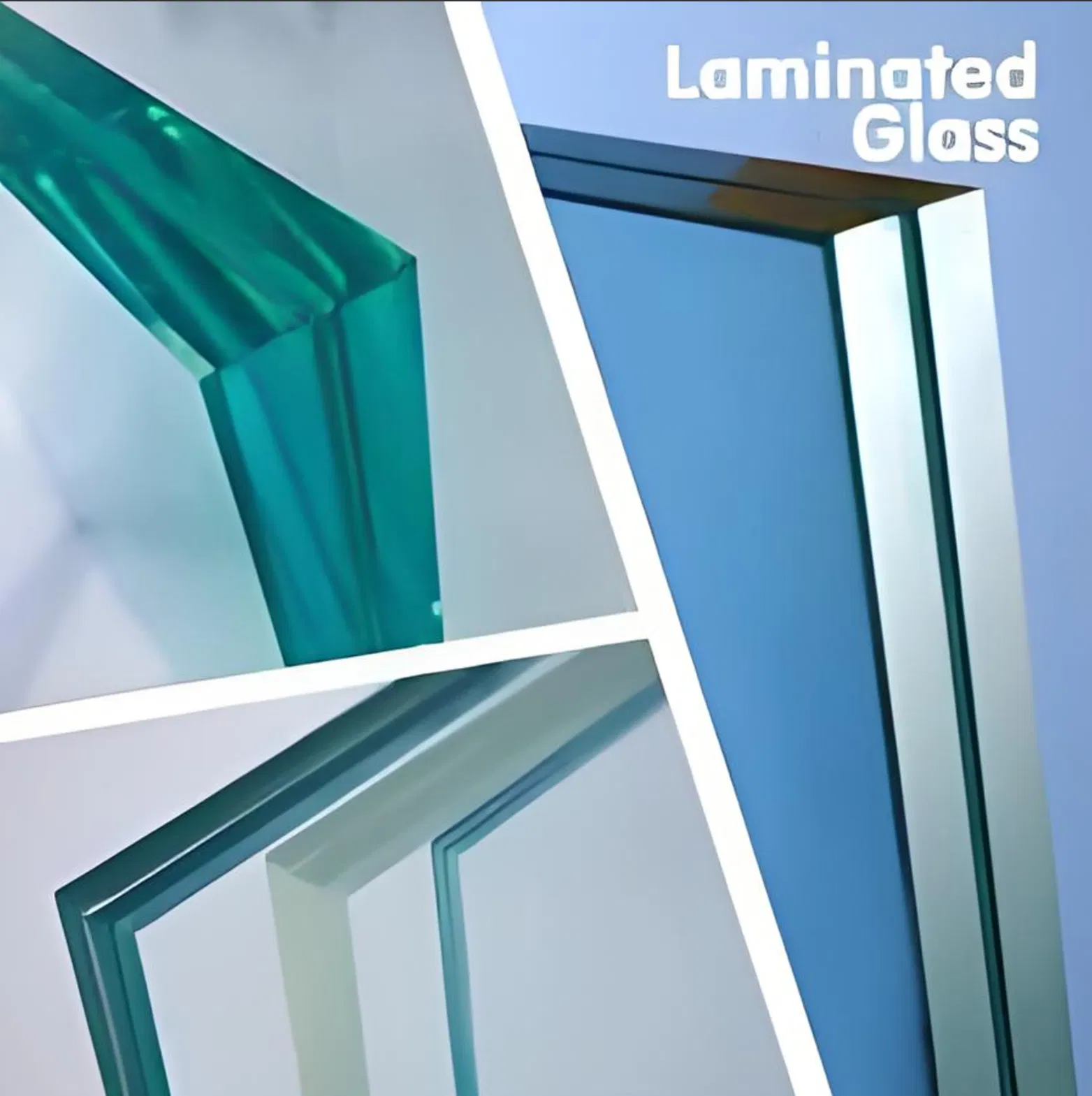 Advanced Laminated Double Glass Solutions for Construction and Decoration. Laminated Glass/Sgp/PVB/Sgp Laminated Glass/Window Glass/Tempered and Laminated Glass