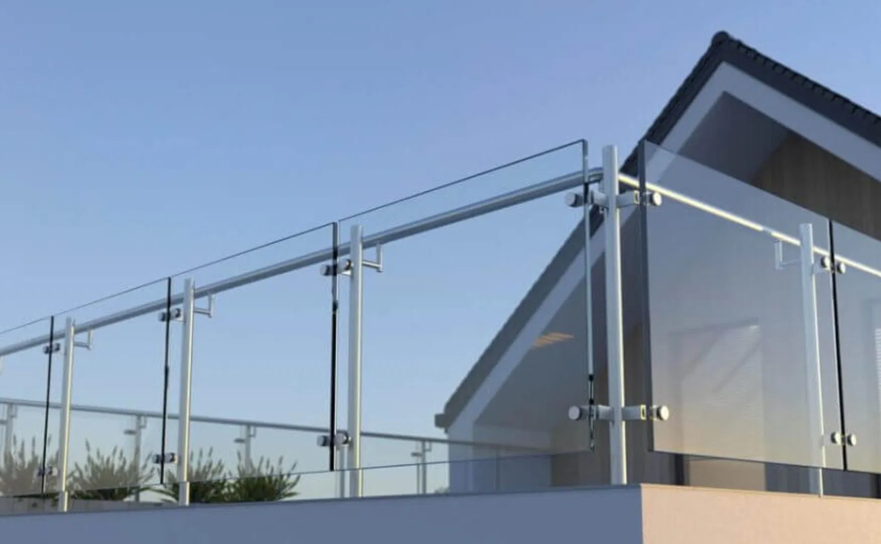 High-Quality Laminated Double Glass Railing Solutions/Glass Railing/PVB/Sgp Laminated Glass/Safety Glass Balustrades/Glass Escalator/Glass Pool Fence