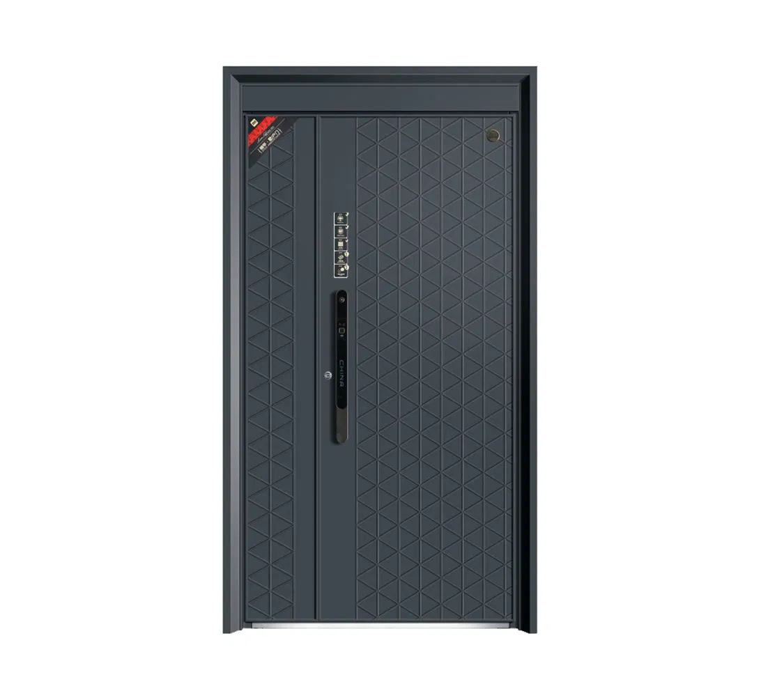 Aluminium Alloy Double Door for Home Entrance Suitable for Residential and Project Use