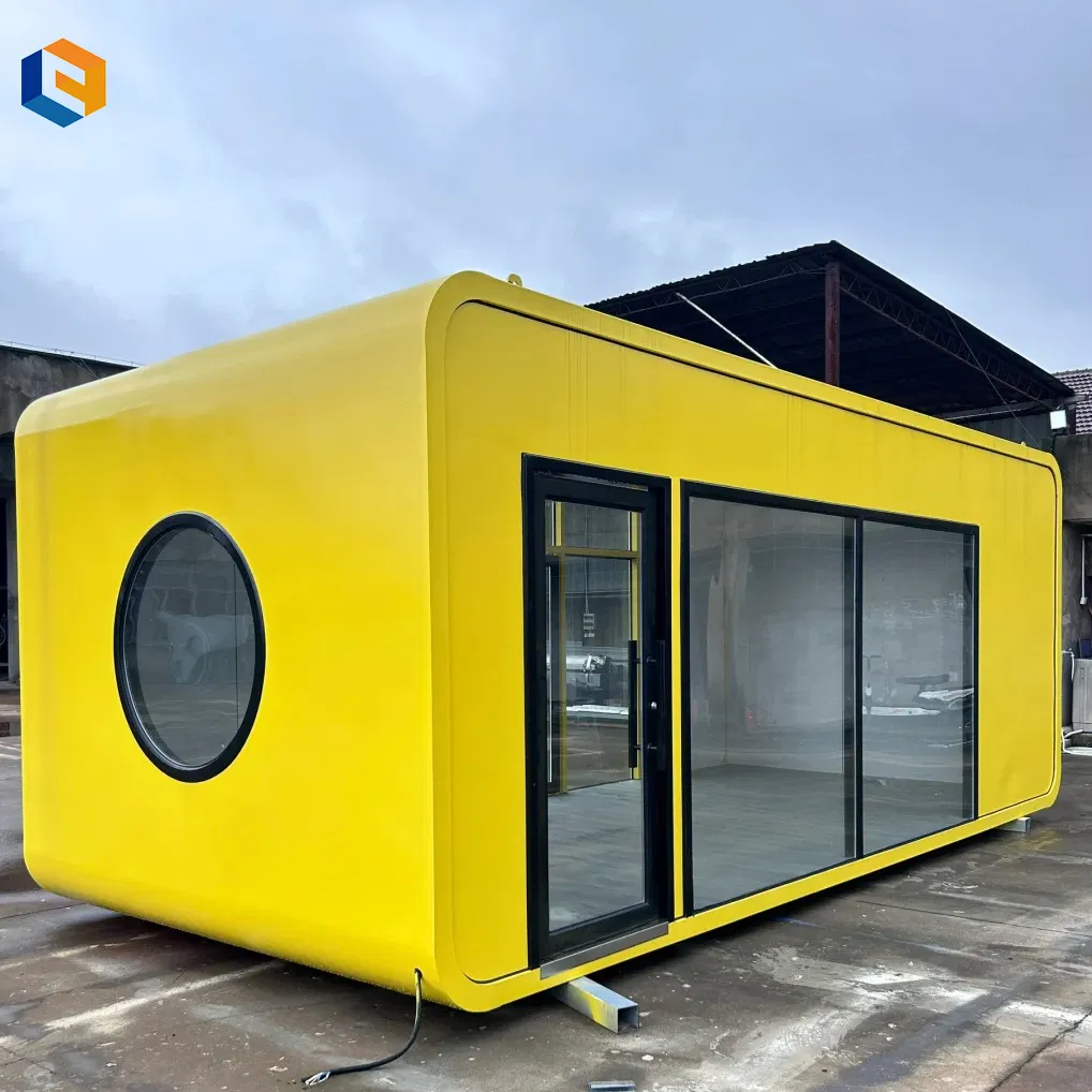Modular Customizable Innovative Apple Capsule Accommodation Units Themed Hotel Stay Solution Manufacturer