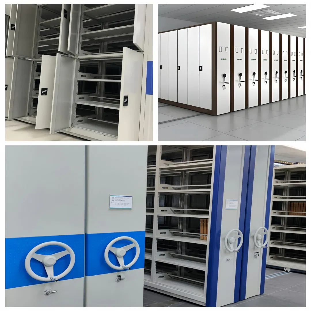 Sustainable Mobile Shelving Systems for Organized Compact Spaces Energy-Efficient Shelf Mobile Shelving Shelf Compact Storage Shelf