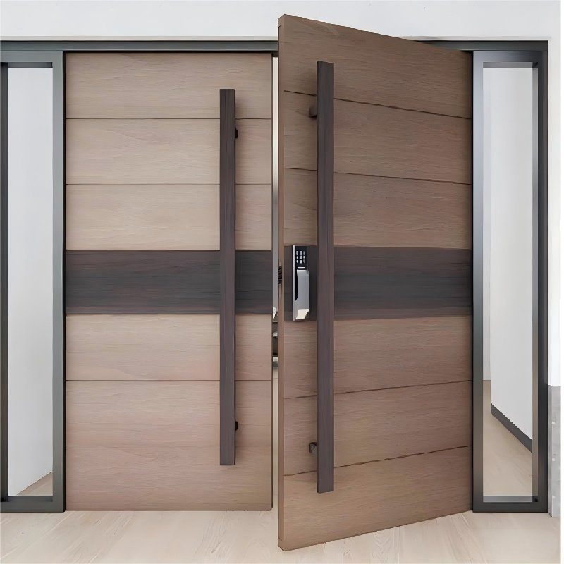 New Modern Luxury Metal Front Main Entrance Door Standard Residential Armored Bulletproof Villa Door Exterior Steel Security Door