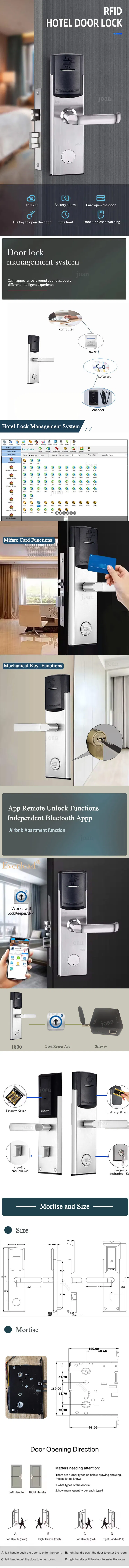 Smart Hotel Door Lock Details