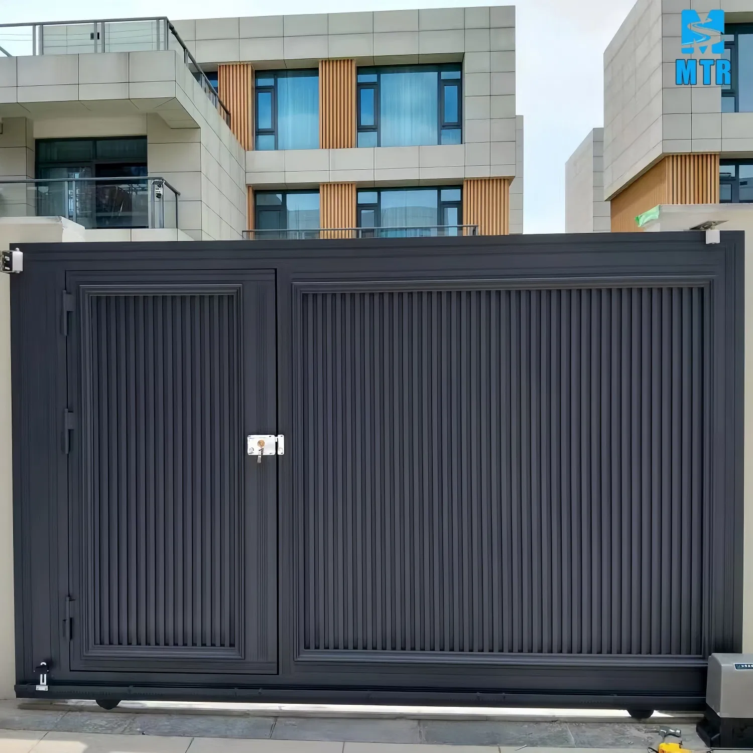 House Garden Front Entrance Swing Gate Automatic Electric System for House Villa