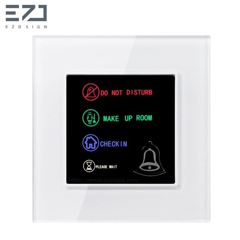 Custom RFID Access Modern Home Room Hotel Doorplate Intelligent Smart Control System
